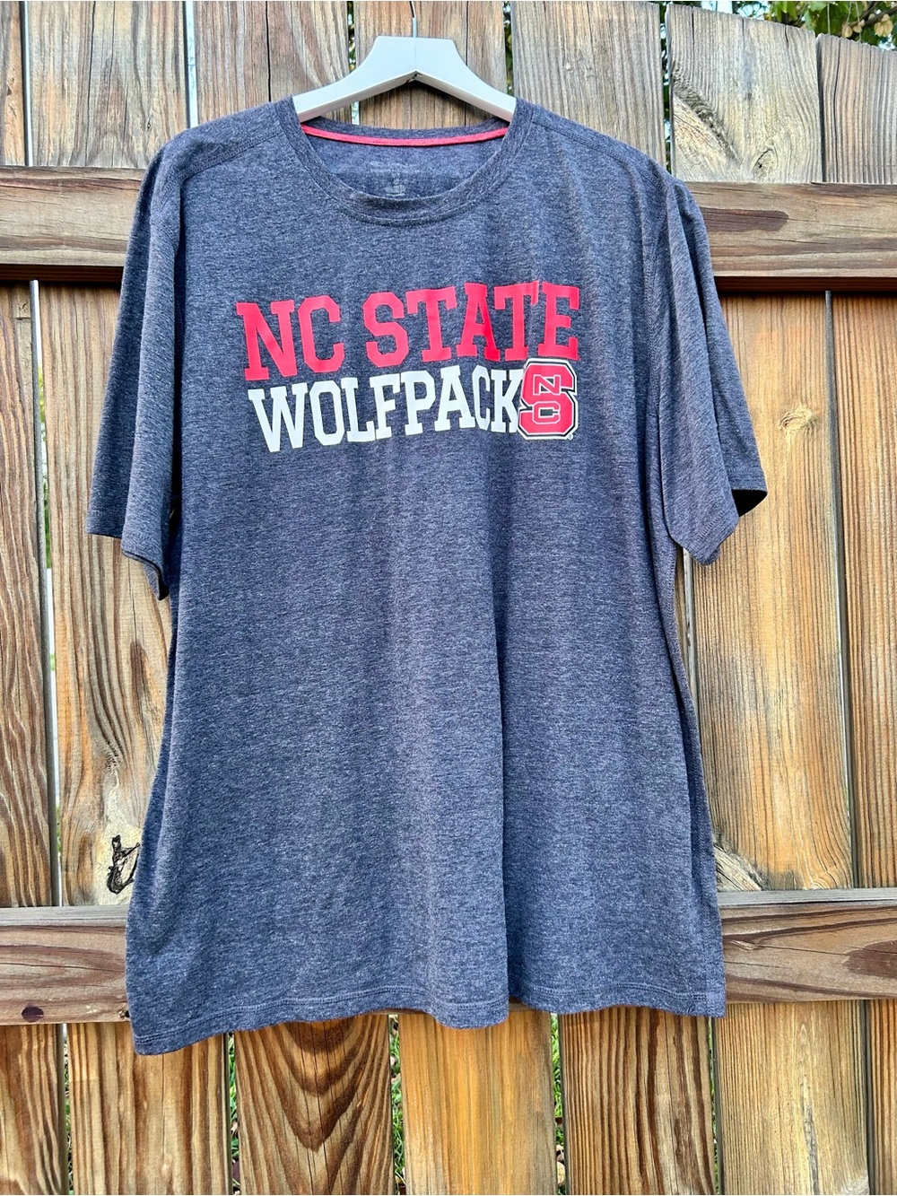 Champion NC State Wolfpack Tee Shirt Gray sz. XXL